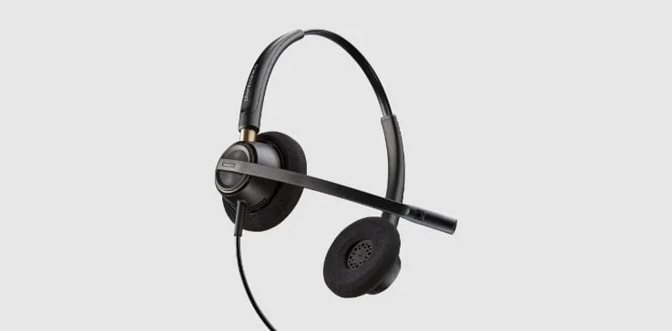 HP Poly EncorePro 500 wired contact-centre headset