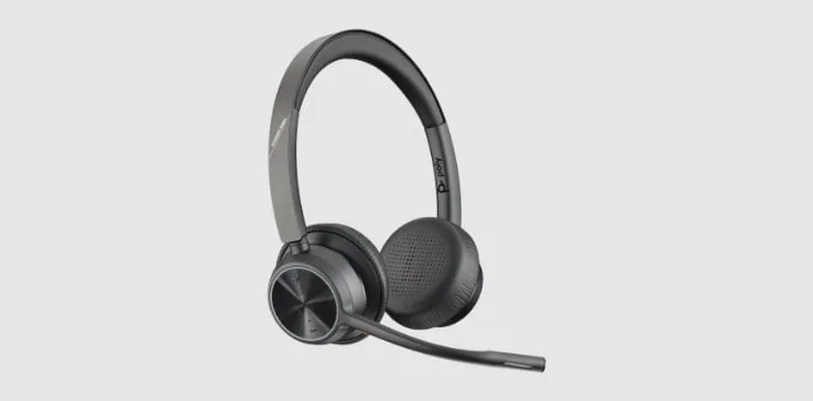 HP Poly Voyager 4300 UC Bluetooth office headset